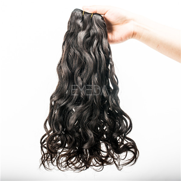 Double drawn Indian natural wave best remy hair extensions to buy YJ51